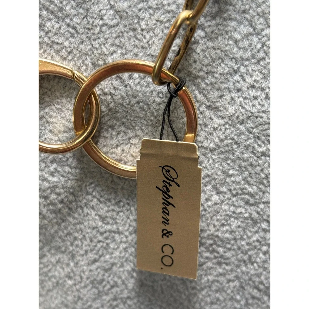 #22. Chunky Paperclip Bag Chain Keyring Chain